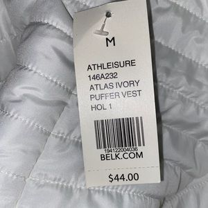 **NWT** Kim Rogers Puffer Vest